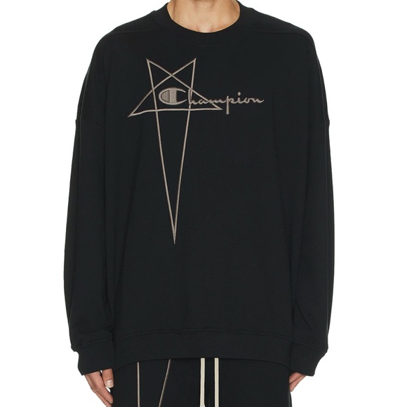 Rick Owens x Champion Jumbo Sweatshirt